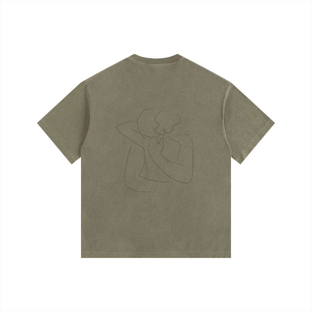 "i need a hug" Vintage Washed Cotton T-Shirt