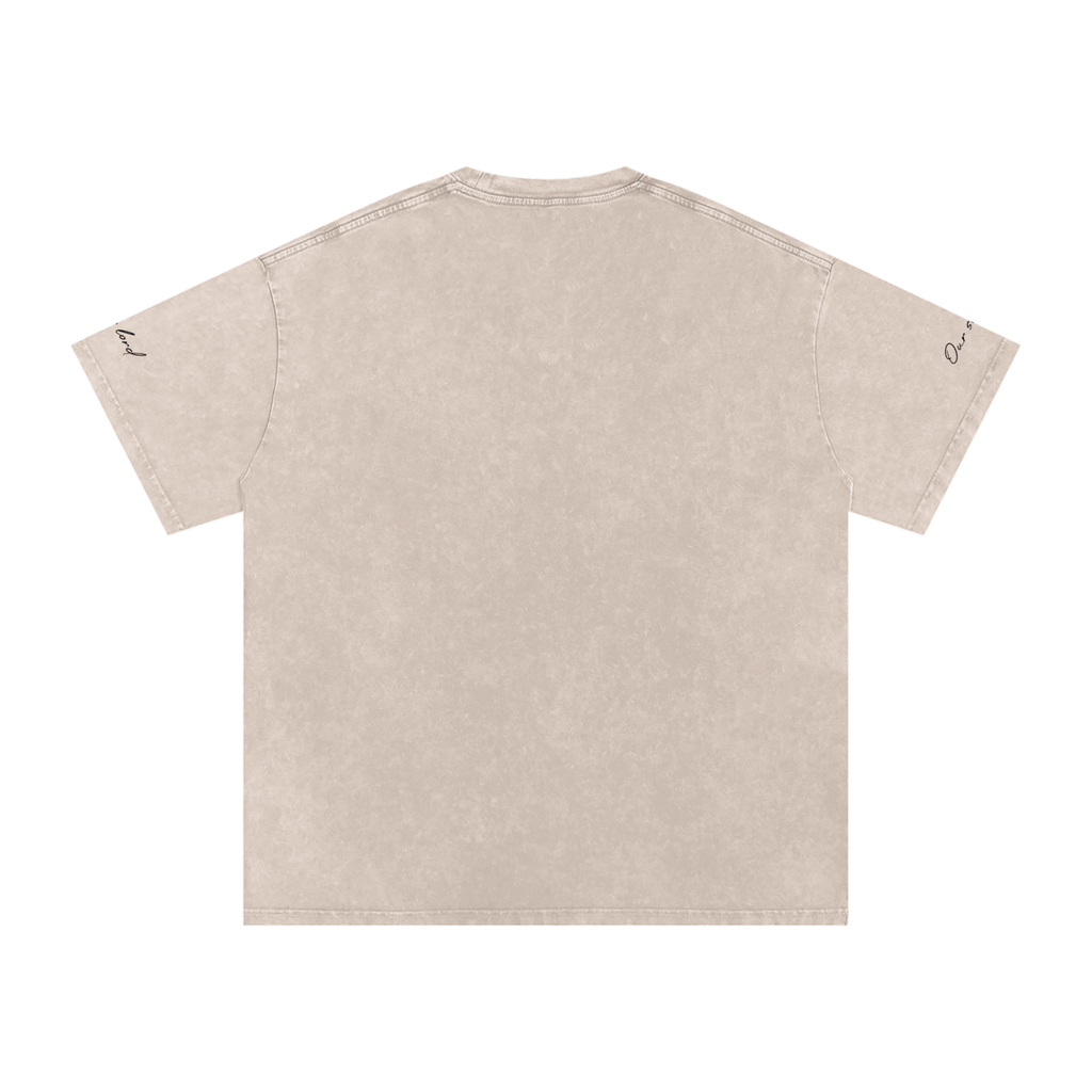 "Our Lord Our Savior" Washed T-shirt