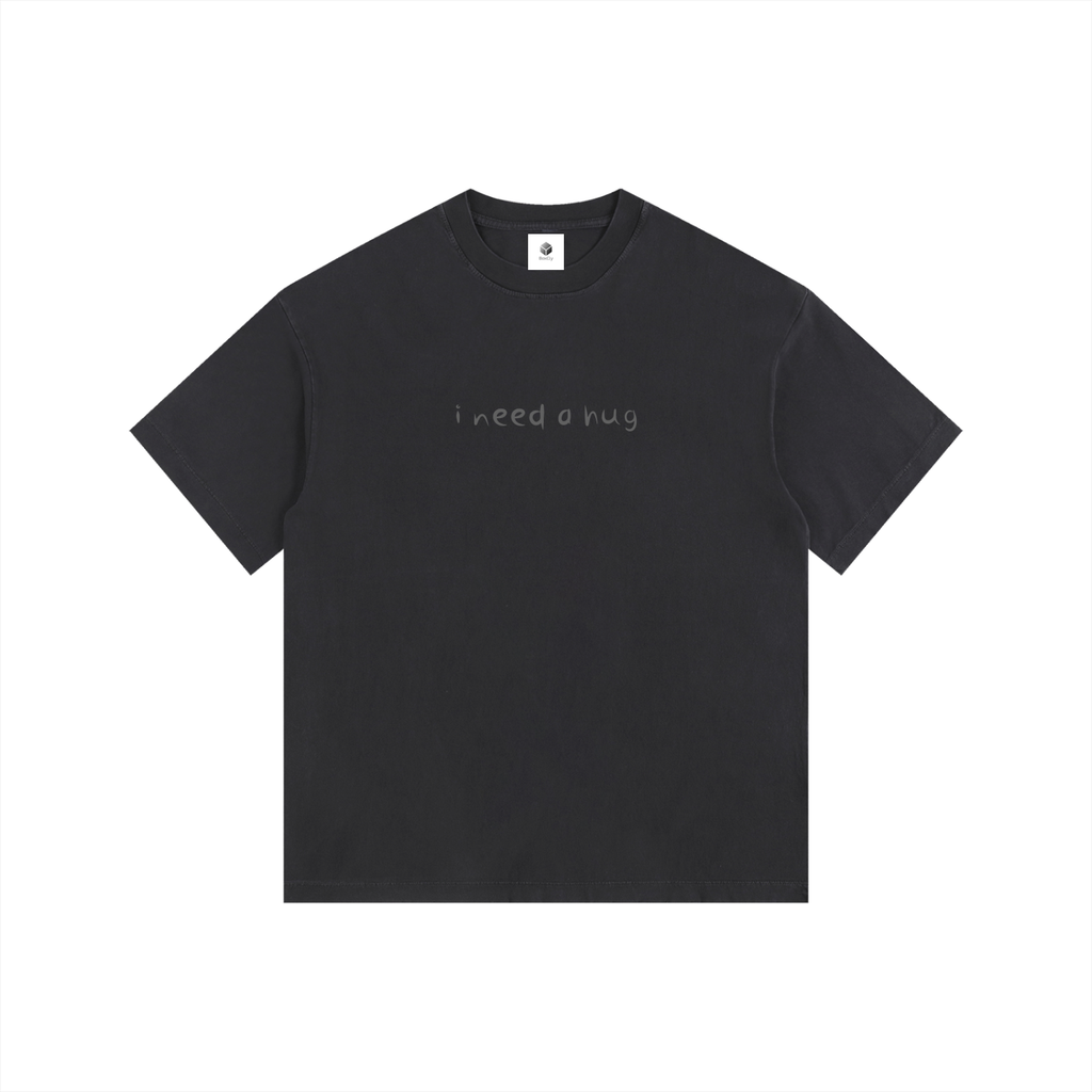"i need a hug" Vintage Washed Cotton T-Shirt