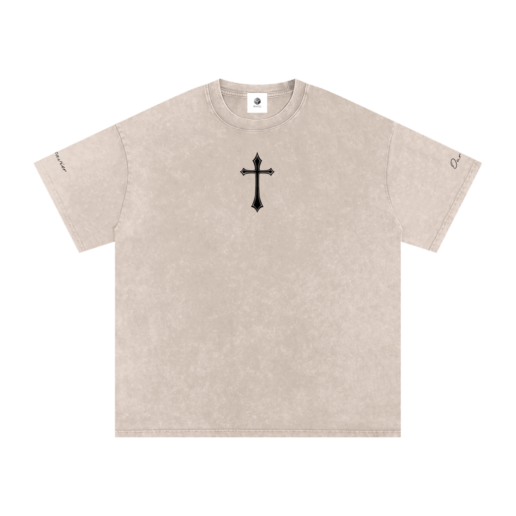 "Our Lord Our Savior" Washed T-shirt